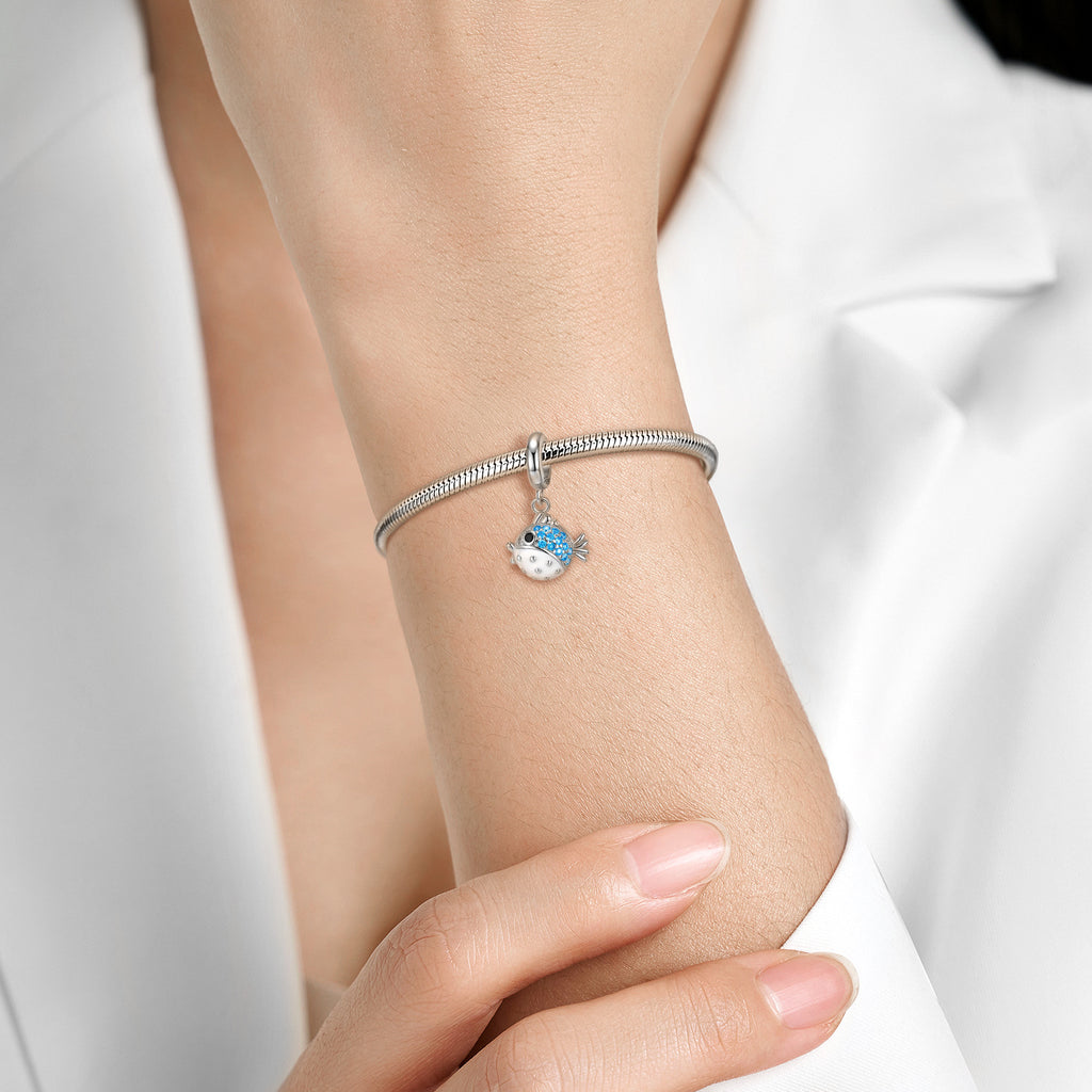 Mer — 925 Silver Ocean Charm Bead
