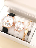 Women’s Watch & Heart Bracelet Set — Everyday Luxury