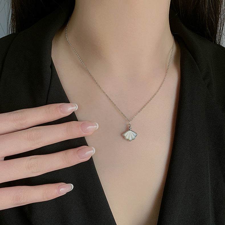 Silver Whisper – 925 Sterling Silver Geometric Charm Luxury Necklace