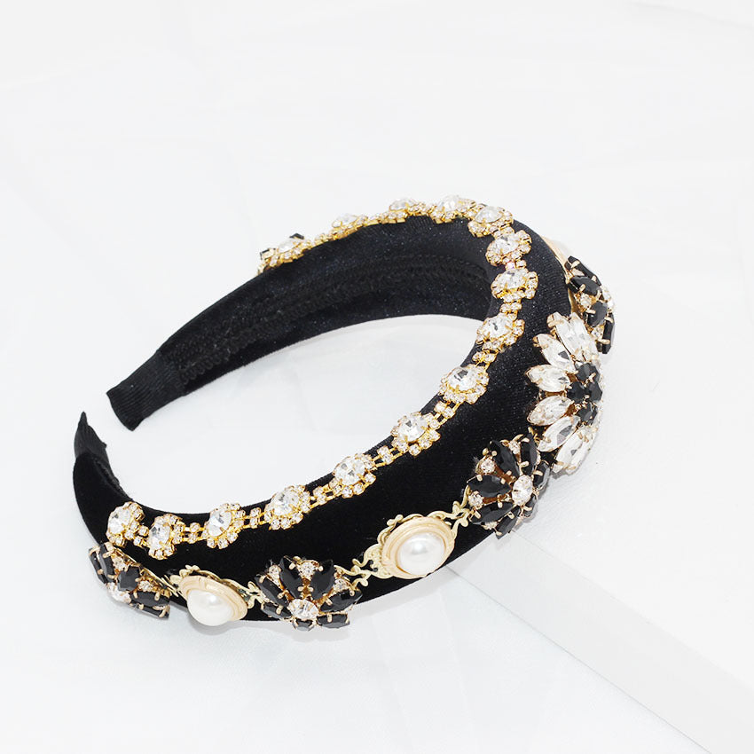 Geometric Statement Headband — Bold European Style