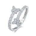 Lumière Moissanite Bracelet — Platinum-Plated S925 Silver