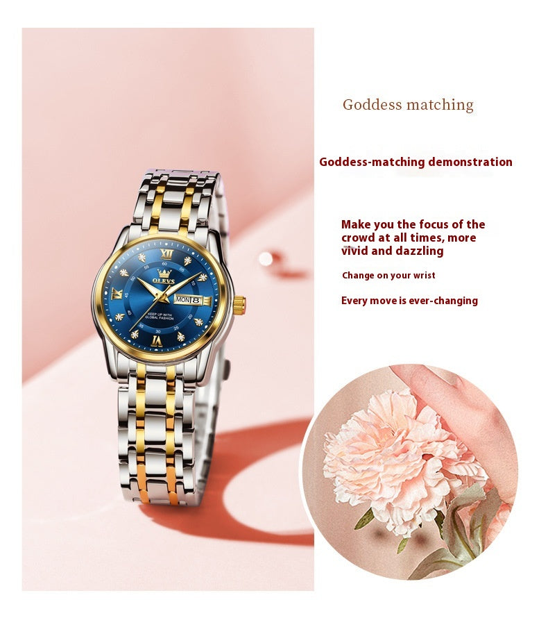 "Tempus — Luxury Quartz Watch | Roman Numerals | Waterproof | Men & Women"