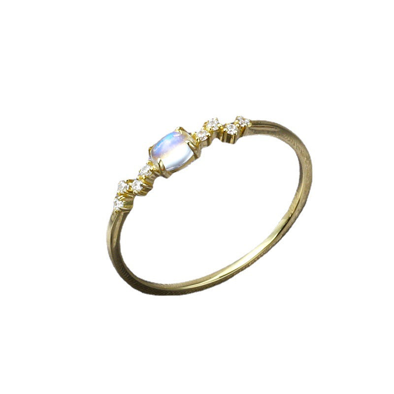 Luna Blue Moonstone Ring