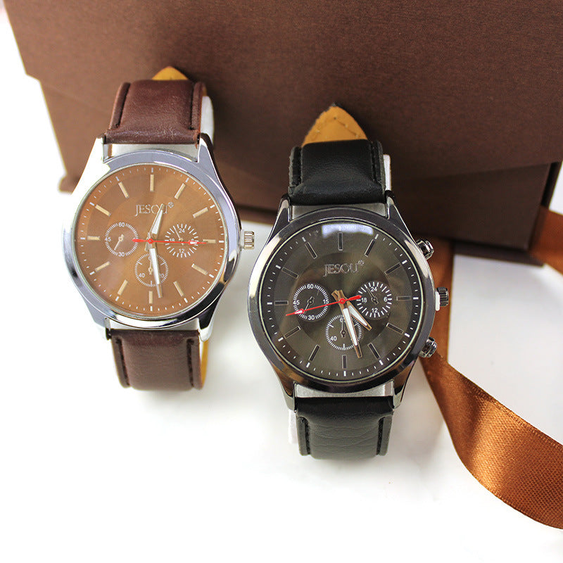 Men's Luxury Gift Set – 5-Piece | Watch, Belt, Wallet, Cufflinks & Pen