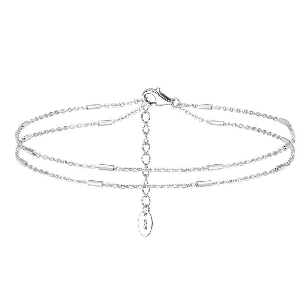 Scintille — 925 Sterling Silver Anklet