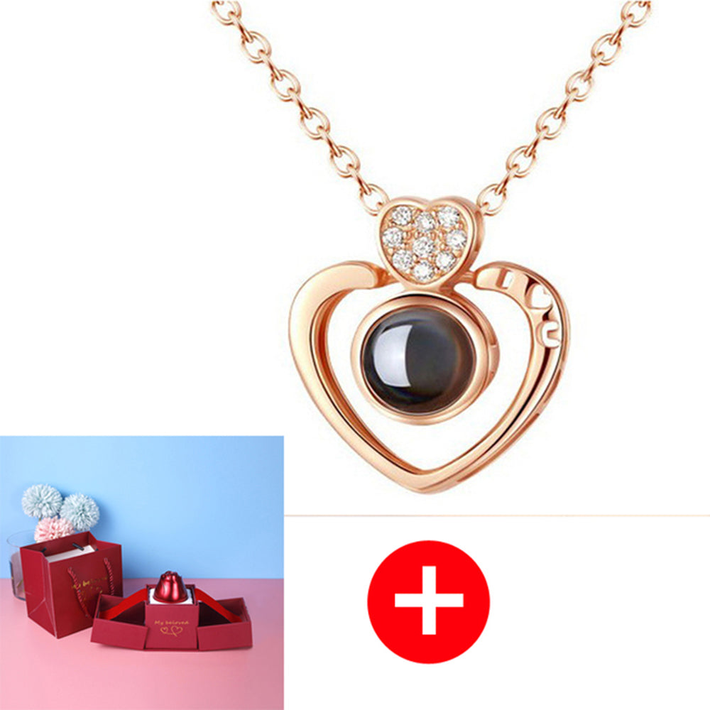 Eternal Rose — Crystal Necklace & Luxury Gift Box