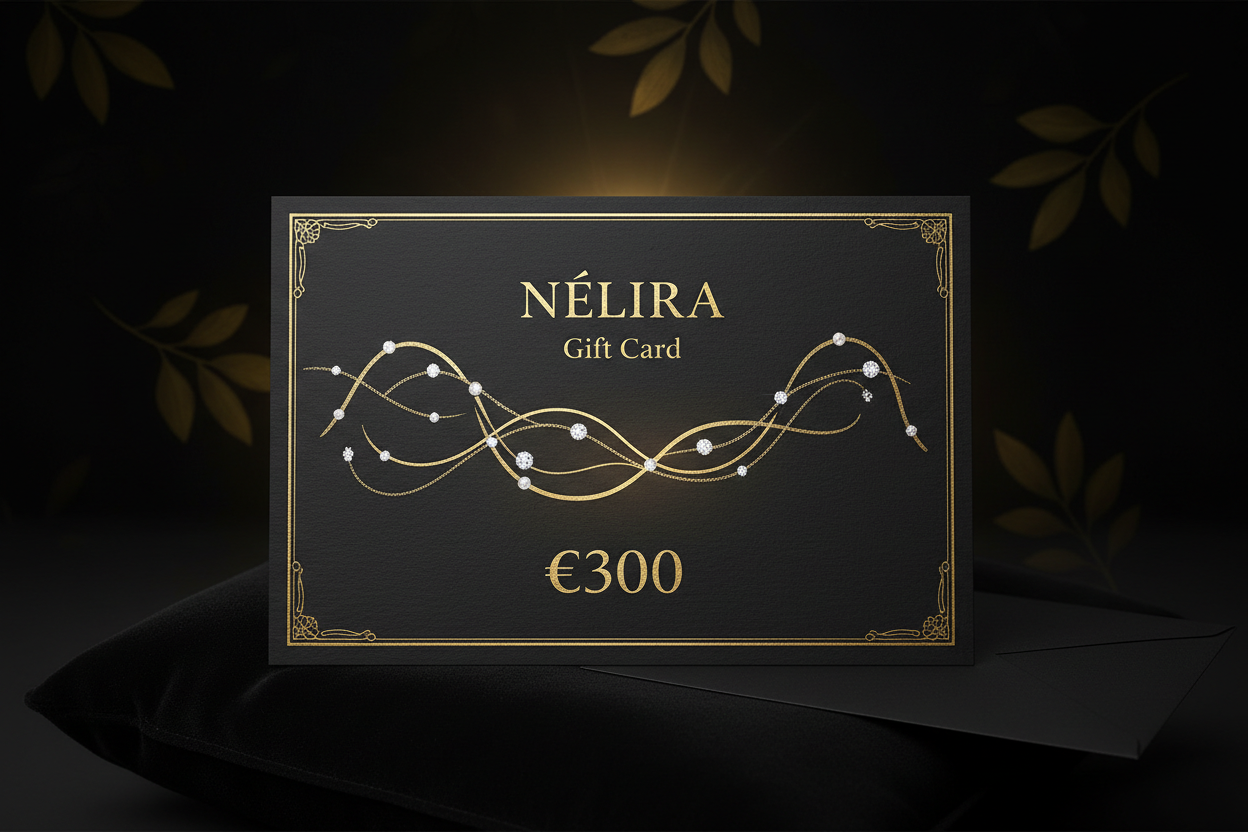 NÉLIRA €300 Gift Card - Dark Gold