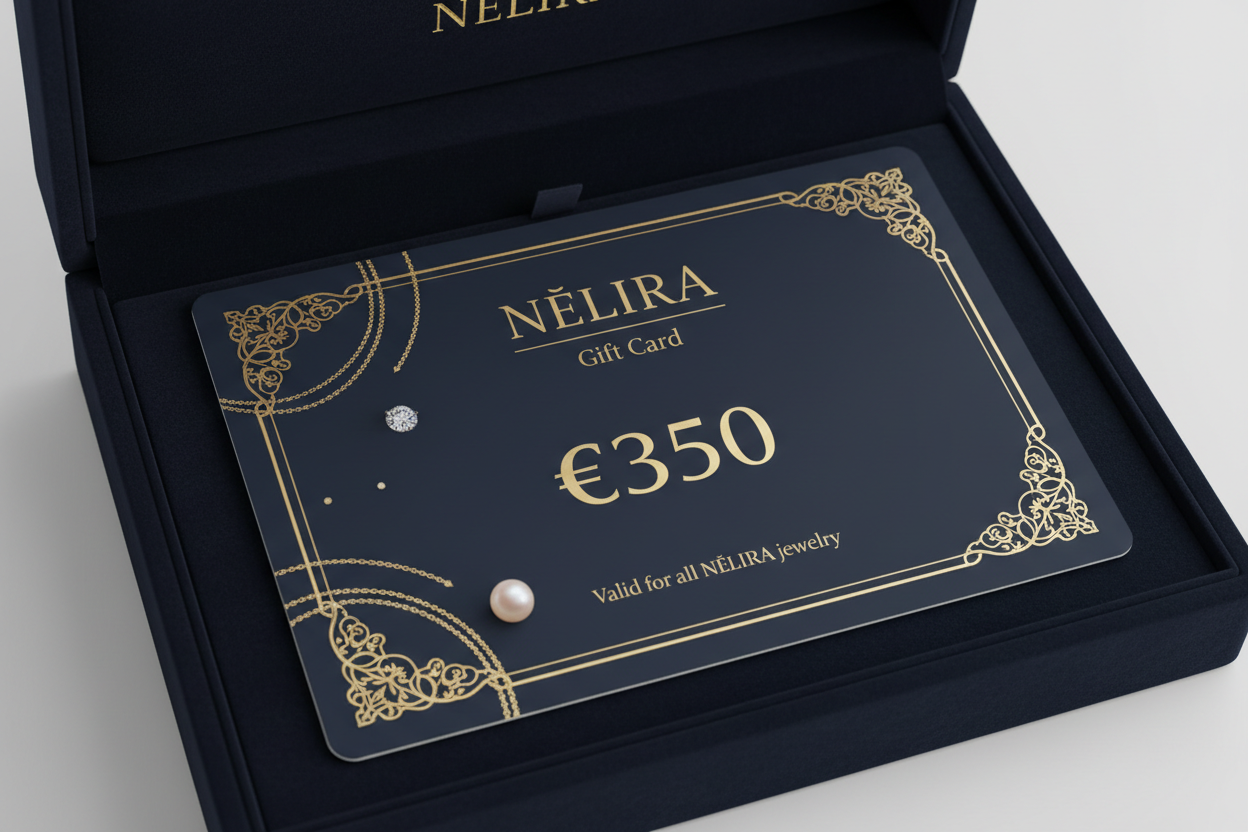 NÉLIRA €350 Gift Card - Dark Gold