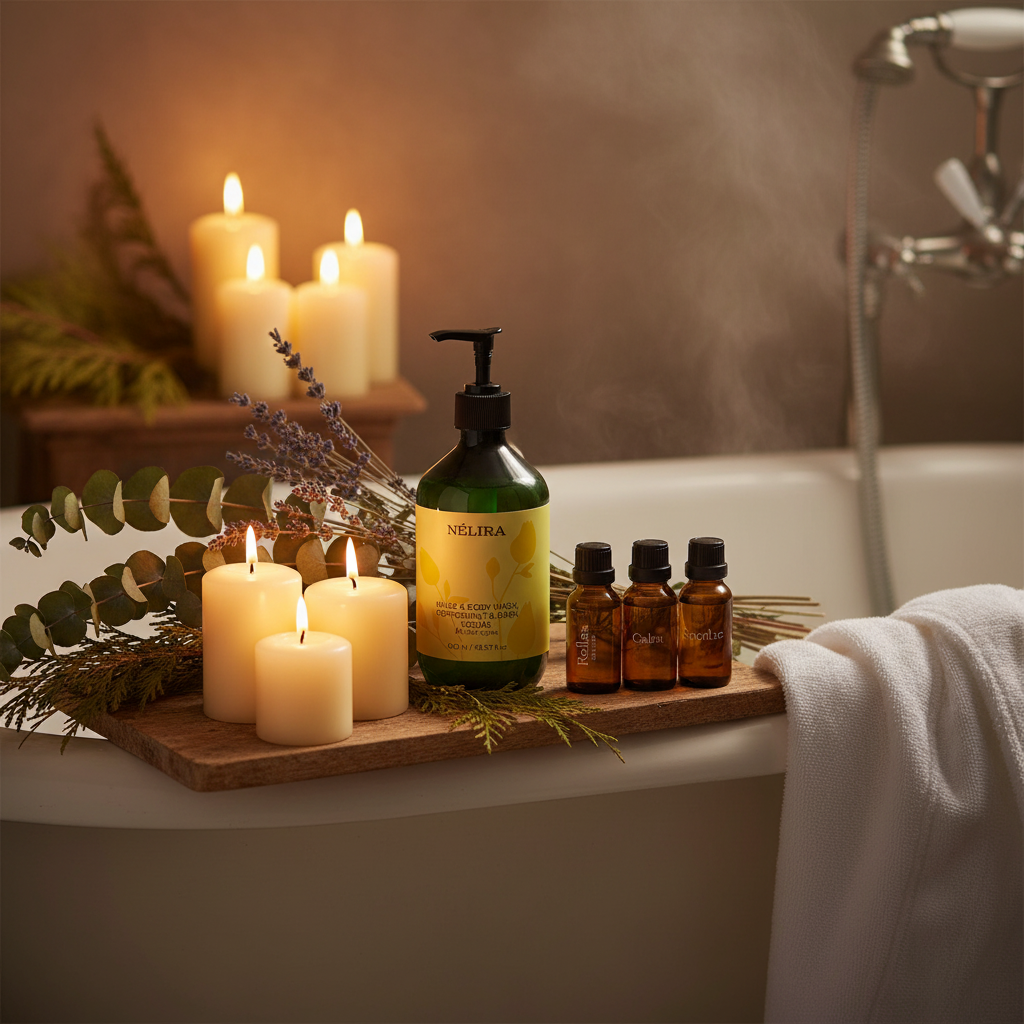 NÉLIRA Hand & Body Wash - Cozy Evening